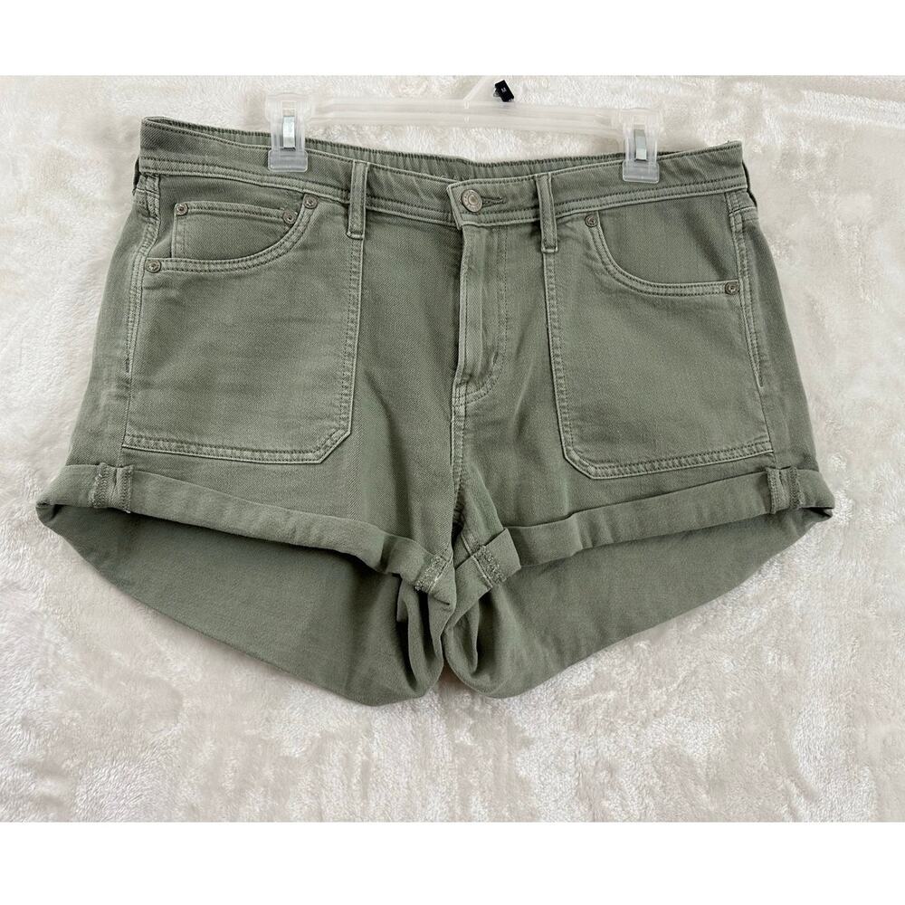 NWT American Eagle Green Shorts 10 Stretch Pockets